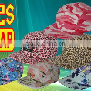 Custom Fashion 5 Panel Cap as Your Design thumbnail-1