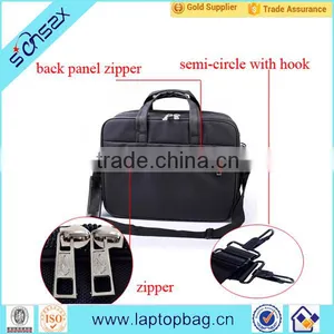 Black Laptop Bag Briefcase Business Card Holder thumbnail-6