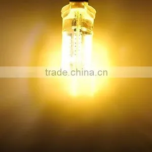 G9 Cross Silicone Seal 9W 800lm 3500K 64x SMD 3014 LED Warm White Light Bulb Lamp (AC 220V) thumbnail-3