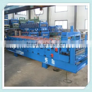 840 Glazed-900 Metal Roofing Double Layers Steel Sheet Forming Machine thumbnail-4