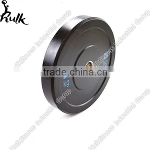 2016 Crossfit Power Traning Bouncy Rubber Barbell Plate thumbnail-1