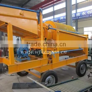 30 Ton/h Portable Gold Trommel thumbnail-1