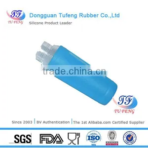 Dongguan Food Grade Glasses Sport Water Silicone Rubber Bottle Sleeve thumbnail-1