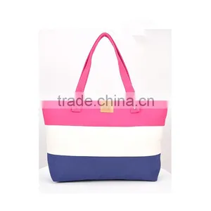 2016 New Arrival Canvas Bags Tote Beach Bag thumbnail-2