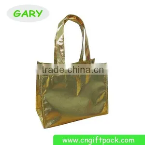 Gold Handbag Tote Bag Metallic Laminated Tote Bag Manufacturer thumbnail-1