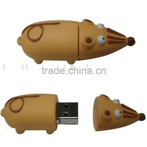 Cute Style 100% Eco-friendly Silicone Promotional Usb Memory thumbnail-1