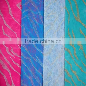 Thin Stripe-shaped Glitter Printed Nonwoven Fabric Felt thumbnail-1