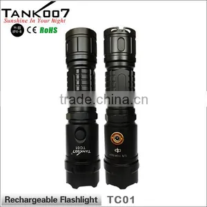 Rechargeable Flashlight With Waterproof Led Torch 420 Lumens thumbnail-5