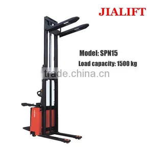 1500KG Professional Semi-electric Stacker SPN15 thumbnail-1
