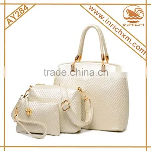 High-end European and American Fashion Handbags Handbag 2016 New 3pcs Bag Set thumbnail-5