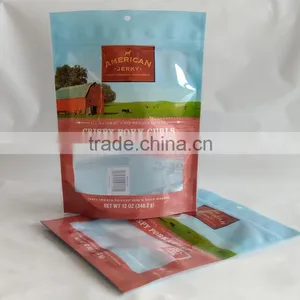 Beef Jerky Snack Food Stand Up Zipper Bag thumbnail-1