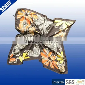 Silk Twill Foulard Custom Logo Bandana thumbnail-1