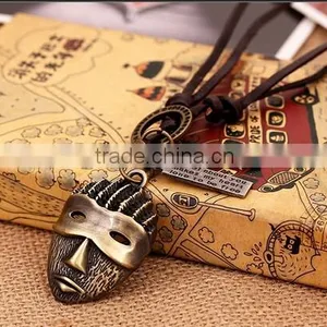 Manufacturers Selling Leather Punk Necklace Vintage Leather Necklace Hot Wheels Necklace thumbnail-2
