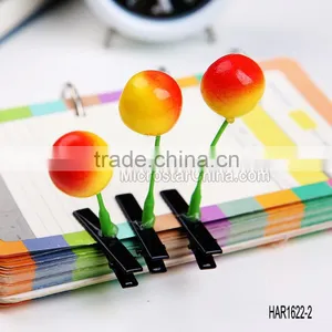 Women Hairpins Mushroom Cute Antenna Hair Clips Artifact Barrette Grass Sprouts Hairpins Girl Headwear Hair Accessories thumbnail-4