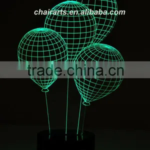 Innovative Acrylic 3D Led Decorative Night Table Lamp With Ballon thumbnail-1