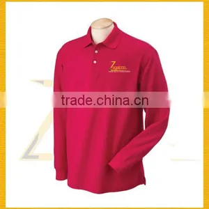 Custom Make 100%cotton Pique Polo t Shirt thumbnail-1