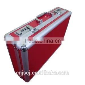 Red With Various Color With Password Lock Aluminum Aluminum Portable Tool Box thumbnail-1