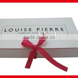 Delicate Custom Virgin Hair Extension Packaging Boxes thumbnail-1