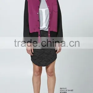 Stripe Print Skirt Sexy Skirt Fashion Skirt thumbnail-1