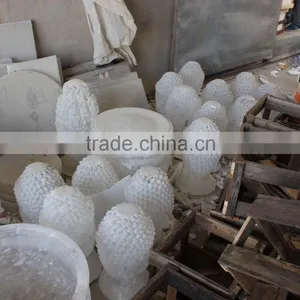 Cutomized Hand Carved Clear Melting Crystal Tables and Chairs thumbnail-2