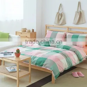 2015 New Colorful Washed Cotton Bedding Set/ Sheet Set/ Duvet Cover Set thumbnail-1