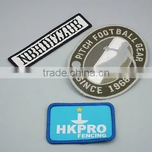 China Made Woven Merrowing Edged Embroidery Badge thumbnail-1