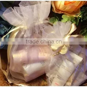 Customized Cheap Small Drawstring Organza Gift Bag thumbnail-2