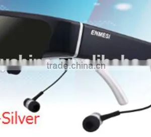 New !! 2016 Hot Sale Products 3d Smart Glasses 3d Mobile Theater, Mini pc Android tv Dongle Android4.4 TFT LCD USB Flash Drive thumbnail-2