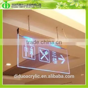 DDB-0058 Trade Assurance Shenzhen Factory Wholesale SGS Test Hanging Led Sign Board thumbnail-1