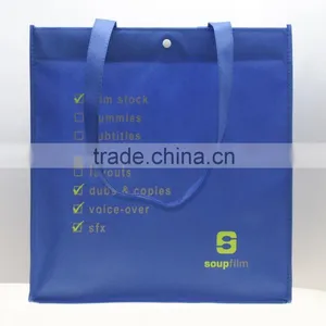 Non-Woven Two-Tone Shopper Tote Bag thumbnail-5