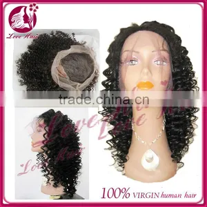 High Quality 5A Grade Natural Color New Brazilian Full Lace Wigs thumbnail-1