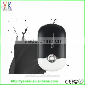 Environmental USB Fan Ventilador Portatil Rechargeable Holder Air Conditioner Abanicos Mini Fan for Laptop 400MA 5V ABS thumbnail-3