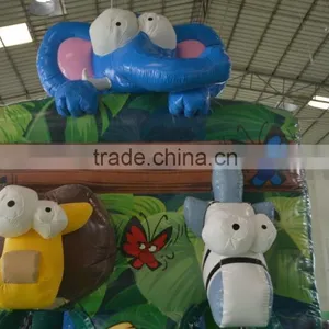 Animal Zoo Inflatable Obstacle Course For Kids thumbnail-6