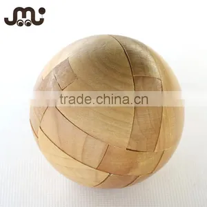 Wholesale Ball Shape Educational Wooden Jigsaw Puzzle thumbnail-1