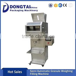 Semi Automtic Granule Plastic Bag Filling Machine thumbnail-1