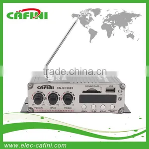 2CH Audio Amplifier With Bluetooth With USB SD FM Car Audio Amplifier thumbnail-1