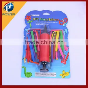Party Animal Twisty Balloon With Air Pump Kit thumbnail-1