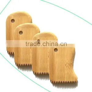 Custom Eco-friendly Bamboo Surf Wax Comb in Surfing thumbnail-4