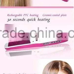 2015 Best New Product Cordless Ceramic Hair Straightener thumbnail-2