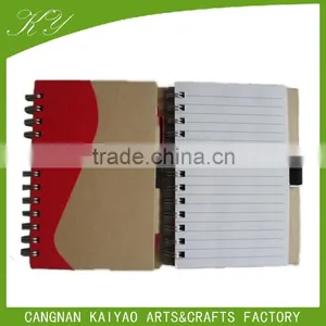 Custom Paperboard Spiral Notebook Recycle Eco thumbnail-5