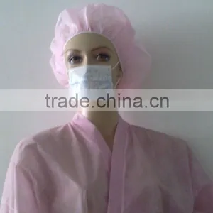 Disposable Nonwoven Nurse Surgical Round Cap thumbnail-1