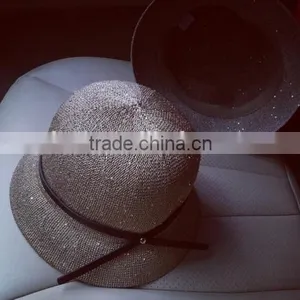 2016 High Quality Ladies Summer Knitted Hat Original Factory Direct Cheaper Terry Towel Bucket Hat thumbnail-2