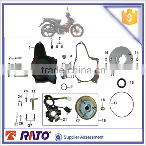 High Quality and Cheap Plug Cover Oil Seal Ring Assy for AT110 for Sale thumbnail-1