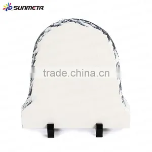 White BlankSublimation Personalized Rock Slate Photo thumbnail-3