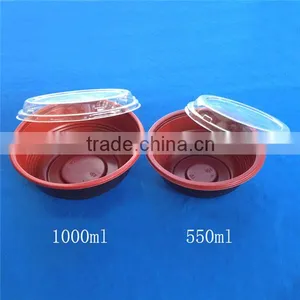 Disposable Plastic Take Out Soup Bowl thumbnail-1