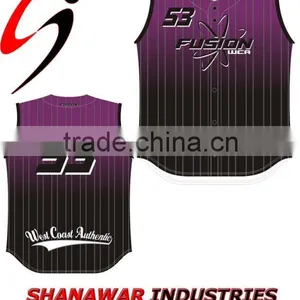 Sublimation Baseball Uniform thumbnail-4