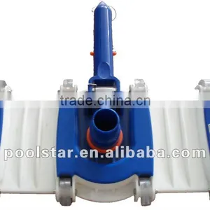 Rainbow Swimming Pool Flexible Vacuum Head P1009 w/ Swivel & EZ-Clip, Without Brush thumbnail-1
