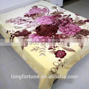 Manufactory Walmart China Home Textile Stock Polyester Mink Blanket thumbnail-1