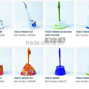 2016 New-design Detachable Toilet Brush Set With Plunger thumbnail-1