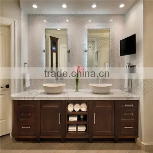 Fashion New Design Wall Mounted Modern PVC Bathroom Cabinets thumbnail-1